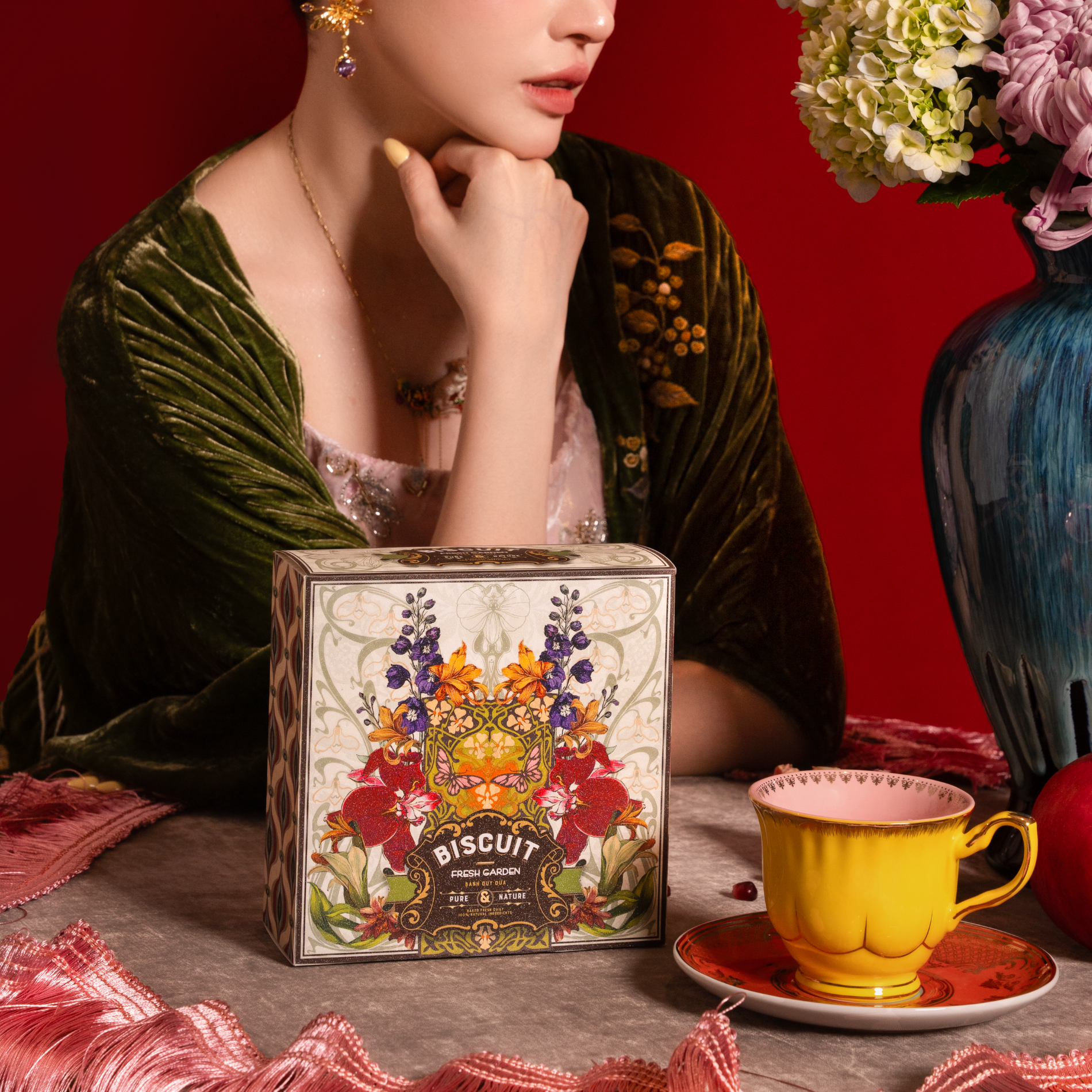 Bánh quy bơ dừa nướng